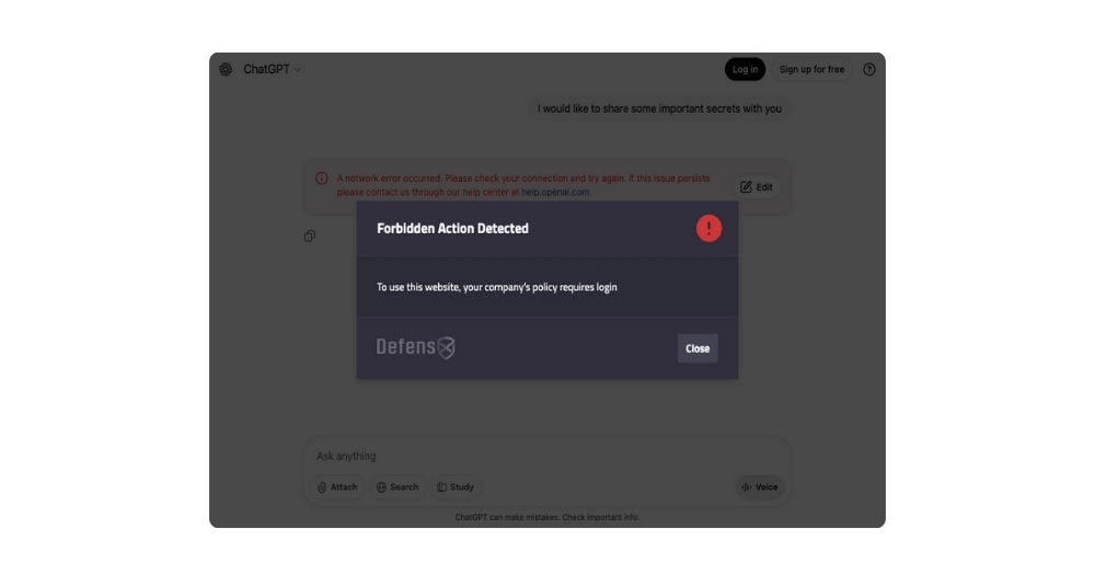 Protection: Deny Access if User is Not Logged In
